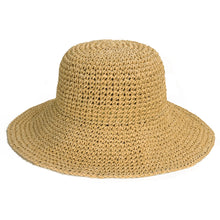 将图片加载到图库查看器,Sydbecs Womens Sun Hats Wide Brim Summer Beach Hat for Women Foldable Travel Straw Hat UPF50+ …